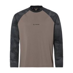 Dżersej z długim rękawem VAUDE Loamer. Brązowe bluzy Vaude, bez wzorów, z dżerseju, bez kaptura. Za 240.35 zł.