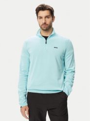 BOSS Sweter KN Ever 50556146 Niebieski jasny Regular Fit. Niebieskie swetry rozpinane Boss, l, bez wzorów, z bawełny, bez kołnierzyka, bez ramiączek. Za 679.99 zł.