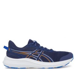 Buty do biegania Asics. Niebieskie buty do biegania ASICS, bez wzorów, bez zapięcia, do biegania. Za 239.99 zł.