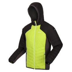 Kurtka z kapturem Regatta Trutton. Czarne kurtki Regatta, na zimę, m, bez wzorów, z puchu, z kapturem. Za 169.99 zł.