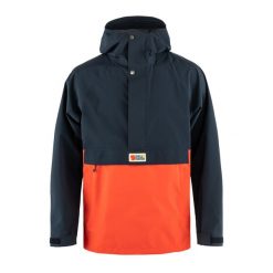 Kurtka przeciwdeszczowa męska Fjallraven Vardag Hydratic Anorak. Zielone kurtki Fjällräven, m, bez wzorów, bez kaptura. Za 949.99 zł.