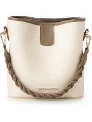 Vince Camuto Torebka "Venice" w kolorze beżowo-oliwkowym - 18 x 20 x 10 cm rozmiar: onesize. Brązowe torby na ramię Vince Camuto, bez wzorów, z materiału, na ramię, bez dodatków. Za 207.95 zł.