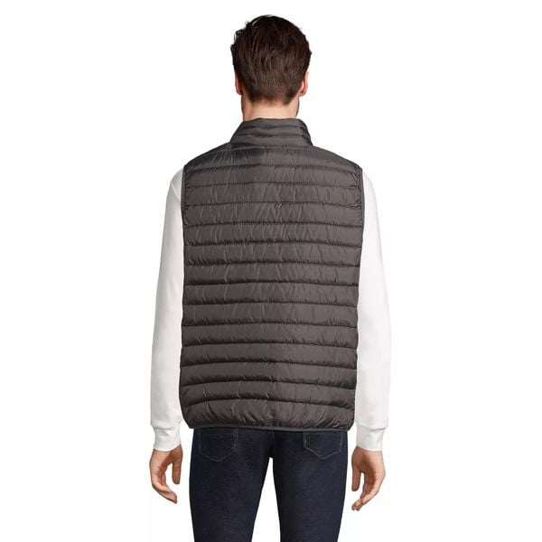 Kurtka puchowa bez rękawów Sol's Stream. Brązowe kurtki SOL'S, na zimę, m, bez wzorów, z puchu, bez kaptura. Za 182.50 zł.