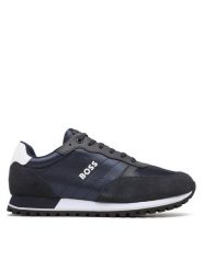 Boss Sneakersy Parkour-L Runn 50498133 Granatowy. Niebieskie buty sportowe casual Boss, bez wzorów, z materiału, bez zapięcia. Za 669.99 zł.