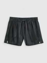 4F Spodenki plażowe boardshorty męskie - czarne M. Czarne szorty 4F, m, bez wzorów, z materiału. Za 99.99 zł.