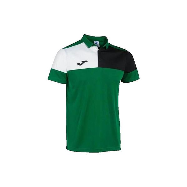 Polo Joma Crew V. Czarne koszulki polo Joma, m, bez wzorów, bez kołnierzyka, bez ramiączek. W wyprzedaży za 128.70 zł.