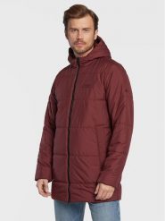 Jack Wolfskin Kurtka puchowa North York 1206381 Bordowy Regular Fit. Czerwone kurtki Jack Wolfskin, m, bez wzorów, z puchu, bez kaptura. Za 399.99 zł.