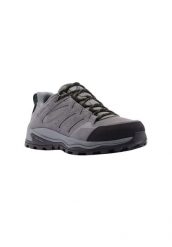 Buty COLUMBIA REDMOND IV LOW WP Szary. Szare buty turystyczne Columbia, bez wzorów, z materiału, bez zapięcia, na fitness i siłownię. Za 358.99 zł.