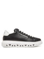 KARL LAGERFELD Sneakersy KL54519A Czarny. Czarne buty sportowe casual KARL LAGERFELD, bez wzorów, ze skóry, bez zapięcia. Za 739.99 zł.