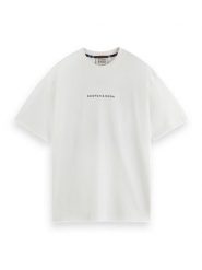 Scotch & Soda Koszulka w kolorze białym rozmiar: L. Białe bezrękawniki Scotch & Soda, l, bez wzorów, bez kołnierzyka, bez ramiączek. Za 128.25 zł.