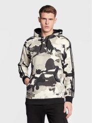 Adidas Bluza Camo Series HK2805 Szary Regular Fit. Szare bluzy Adidas, m, bez wzorów, z bawełny, bez kaptura. Za 209.99 zł.