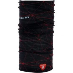 Komin wielofunkcyjny sportowy dla dorosłych Viking Primaloft. Czarne szaliki Viking, bez wzorów. W wyprzedaży za 47.92 zł.