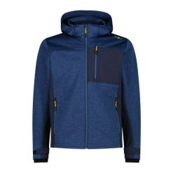 Kurtka z zamkiem błyskawicznym z kapturem CMP. Niebieskie kurtki CMP, bez wzorów, z kapturem. Za 435.50 zł.