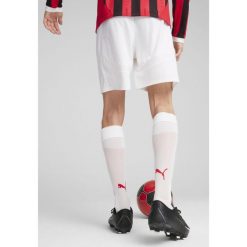 Męskie szorty AC Milan 24/25 PUMA White For All Time Red. Białe szorty Puma, m, bez wzorów, sportowe. W wyprzedaży za 134.00 zł.