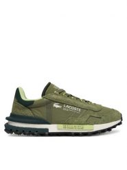 Lacoste Sneakersy Elite Active 51SMA0041 Khaki. Brązowe buty sportowe casual LACOSTE, bez wzorów, ze skóry, bez zapięcia. Za 653.99 zł.