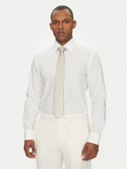 BOSS Krawat 50540026 Écru. Krawaty i muchy Boss, bez wzorów, z jedwabiu. Za 249.99 zł.