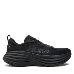 Buty do biegania Hoka. Czarne buty do biegania HOKA, bez wzorów, bez zapięcia, do biegania. Za 699.99 zł.