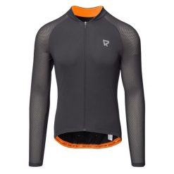 Męska Koszulka Z Długim Rękawem Thialfi. Szare bluzki z długim rękawem RADVIK, m, bez wzorów, bez kołnierzyka, bez ramiączek. Za 247.99 zł.
