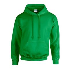 Bluza Z Kapturem Dla Dorosłych Unisex Heavy Blend. Zielone bluzy GILDAN, m, bez wzorów, z kapturem. Za 74.99 zł.