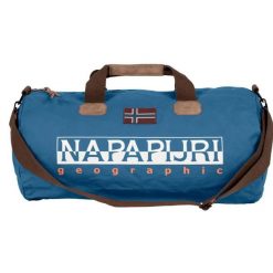 Torba podróżna Napapijri Bering 3. Czerwone torby na ramię Napapijri, bez wzorów, z bawełny, na ramię, małe, bez dodatków. Za 484.00 zł.