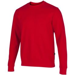 Bluza dresowa sportowa męska Montana Sweatshirt. Czerwone bluzy bez kaptura Joma, m, bez wzorów, z bawełny, bez kaptura. Za 89.99 zł.
