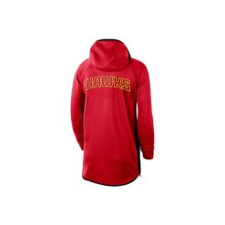 Bluza męska nike nba atlanta hawks therma flex showtime hoodie university red. Czerwone bluzy Nike, m, bez wzorów, z elastanu, bez kaptura. Za 449.00 zł.