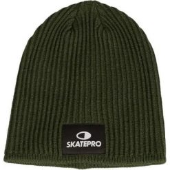 Odzież Beanies unisex SkatePro Long Skate Beanie Czapka - Army. Zielona czapki zimowe SKATEPRO, bez wzorów. W wyprzedaży za 42.99 zł.