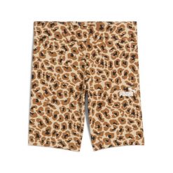 Młodzieżowe krótkie legginsy Essentials Animal PUMA Light Sand Beige. Brązowa legginsy długie sportowe Puma, m, bez wzorów, z podwyższonym stanem, na jogę i pilates. W wyprzedaży za 118.05 zł.