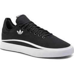 Buty adidas - Sabalo EE6122 Cblack/Ftwwht/Cblack. Czarne buty sportowe casual Adidas, bez wzorów, z materiału, bez zapięcia. Za 279.00 zł.