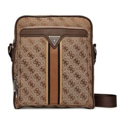 Saszetka Guess. Brązowe saszetki i nerki Guess, z aplikacjami. Za 289.99 zł.