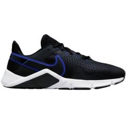 Buty treningowe męskie Nike Tiempo Legend Essential 2. Czarne buty treningowe Nike, bez wzorów, z gumy, na fitness i siłownię. Za 354.00 zł.