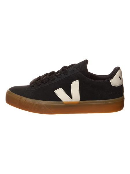 Veja Skórzane sneakersy "Campo Bold" w kolorze kremowo-czarnym rozmiar: 42. Brązowe buty sportowe casual Veja, bez wzorów, ze skóry, bez zapięcia. Za 562.45 zł.