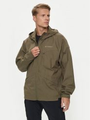 Adidas Wiatrówka Terrex Xploric IN4630 Zielony Regular Fit. Zielone kurtki outdoor i hardshell Adidas, l, bez wzorów, z bawełny, bez kaptura. Za 419.99 zł.