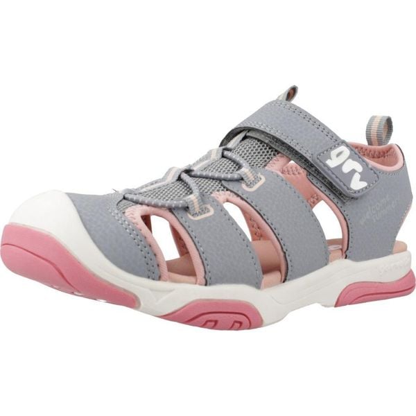 Sandały GARVALIN 242860G Szary. Szare sandały GARVALIN, z syntetyku, bez zapięcia. Za 180.87 zł.