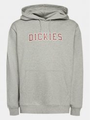Dickies Bluza Melvern DK0A4YK7 Szary Regular Fit. Szare bluzy Dickies, m, bez wzorów, z bawełny, bez kaptura. Za 219.99 zł.