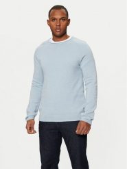 Jack&Jones Sweter 12157321 Błękitny Regular Fit. Niebieskie swetry rozpinane Jack&Jones, m, bez wzorów, z bawełny, bez kołnierzyka, bez ramiączek. Za 119.99 zł.