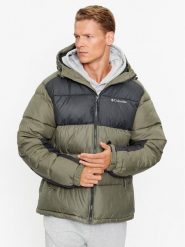 Columbia Kurtka zimowa Pike Lake™ II Hooded Jacket 2050931 Zielony Regular Fit. Zielone kurtki Columbia, na zimę, m, bez wzorów, z syntetyku, bez kaptura. Za 469.99 zł.