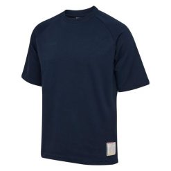 Koszulka Hummel World 26. Niebieskie t-shirty sportowe Hummel, bez wzorów, bez ramiączek, na fitness i siłownię. Za 269.50 zł.
