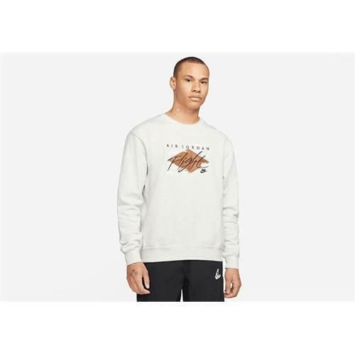 Bluza sportowa męska Nike Air Jordan Essentials Statement. Białe bluzy bez kaptura Nike, l, bez wzorów, bez kaptura. Za 379.00 zł.