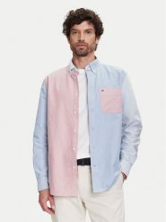 Tommy Hilfiger Koszula Amarican MW0MW40576 Kolorowy Regular Fit. Koszule Tommy Hilfiger, m, bez wzorów, z bawełny, bez kołnierzyka, bez ramiączek. Za 469.99 zł.