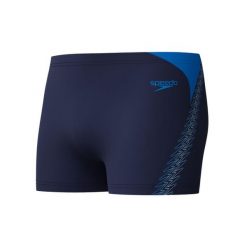 Spodenki kąpielowe męskie Speedo Hyperboom Spl Asht. Niebieskie kąpielówki Speedo, l, bez wzorów. Za 189.99 zł.