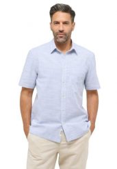 Męska koszula Mustang Style Darien Faded Denim 1016474 5124. Koszule Mustang, m, bez wzorów, z denimu, bez kołnierzyka, bez ramiączek. Za 169.99 zł.