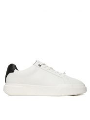 Calvin Klein Sneakersy Chunky Cupsole Laceup Clean Lth HM0HM02239 Biały. Białe buty sportowe casual CALVIN KLEIN, bez wzorów, ze skóry, bez zapięcia. Za 569.99 zł.