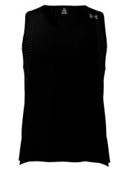 Under Armour Koszulka sportowa "Velociti Pro" w kolorze czarnym rozmiar: S. Czarne t-shirty sportowe Under Armour, bez wzorów, z materiału, bez ramiączek, outdoorowe. Za 148.96 zł.