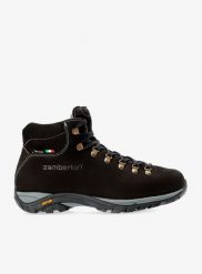Buty turystyczne męskie Zamberlan New Trail Lite Evo GTX. Czarne buty turystyczne Zamberlan, bez wzorów, z gore-texu, bez zapięcia, trekkingowe, gore-tex. Za 1,078.65 zł.