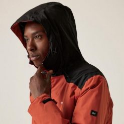 Kurtka ocieplana męska Thornridge II. Brązowe kurtki Regatta, na jesień, m, bez wzorów, z kapturem. Za 129.99 zł.