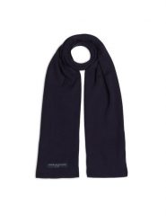 Tommy Hilfiger Szalik AM0AM12840 Granatowy. Niebieskie szaliki Tommy Hilfiger, bez wzorów, z bawełny. Za 169.99 zł.