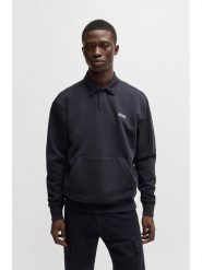 BOSS Orange Koszulka polo w kolorze granatowym rozmiar: XXL. Niebieskie bezrękawniki BOSS Orange, xxl, bez wzorów, z bawełny, bez kołnierzyka, bez ramiączek. Za 247.69 zł.