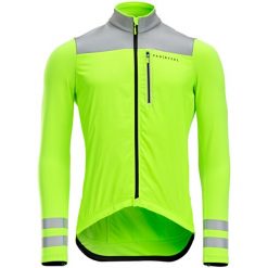 Bluza rowerowa Triban RC500 długi rękaw EN17353. Żółte bluzy VAN RYSEL, s, bez wzorów, z materiału, bez kaptura. Za 199.99 zł.