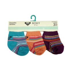 Zestaw 3 skarpet sportowych 1690, 97% poliester 3% elastan. Brązowe skarpety Roxy, bez wzorów, z elastanu. Za 132.99 zł.
